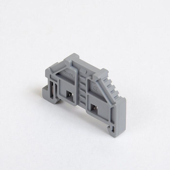 ONKA Plug, end bracket, universal bracket (for spring and screw terminal block ) , 1060002