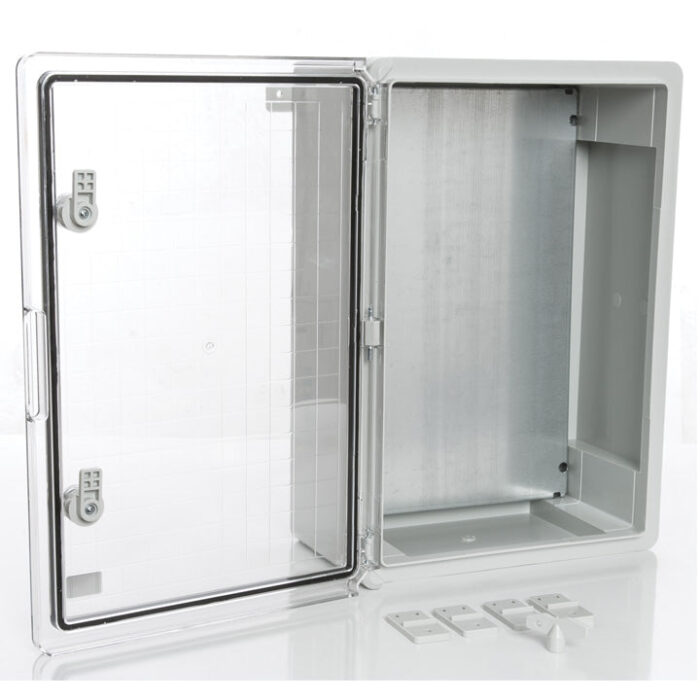 Switchboard plastic transparent door 350x500x190mm IP65 PP3016