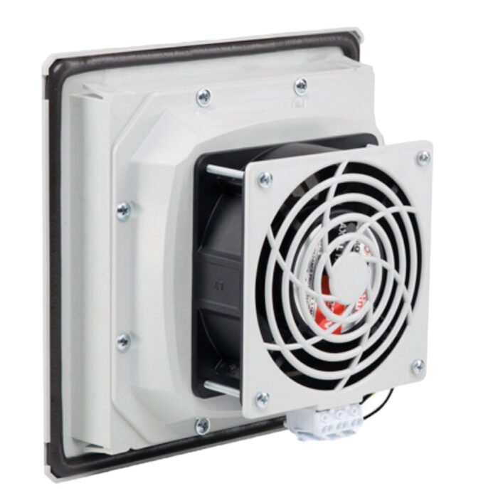 Fan with filter, 125 (175) m3/h, 210x210, 230V 50/60Hz IP54 PTF2000 Plastim
