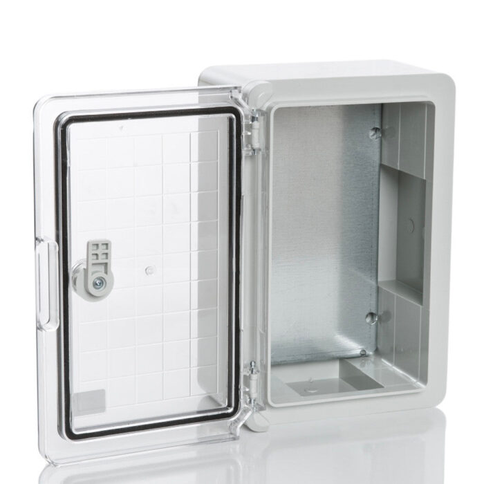 Switchboard plastic transparent door 200x300x130mm IP65 PP3011