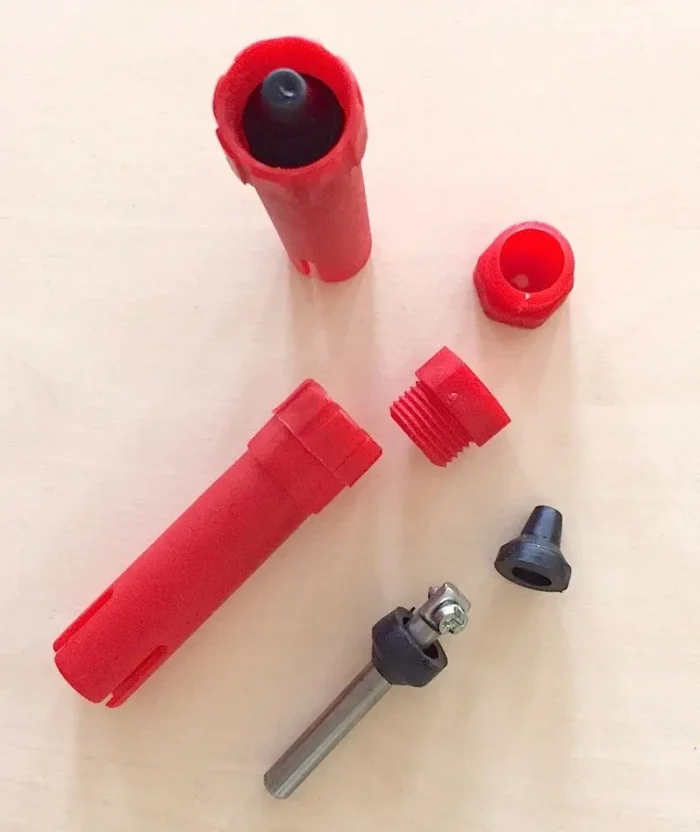 Stainless steel level probe in PVC housing for water level regulator SSE-10 TENSE