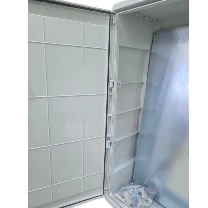 Switchboard plastic grey door 500x700x250mm IP65 PP3010 (P-BOX 5070)