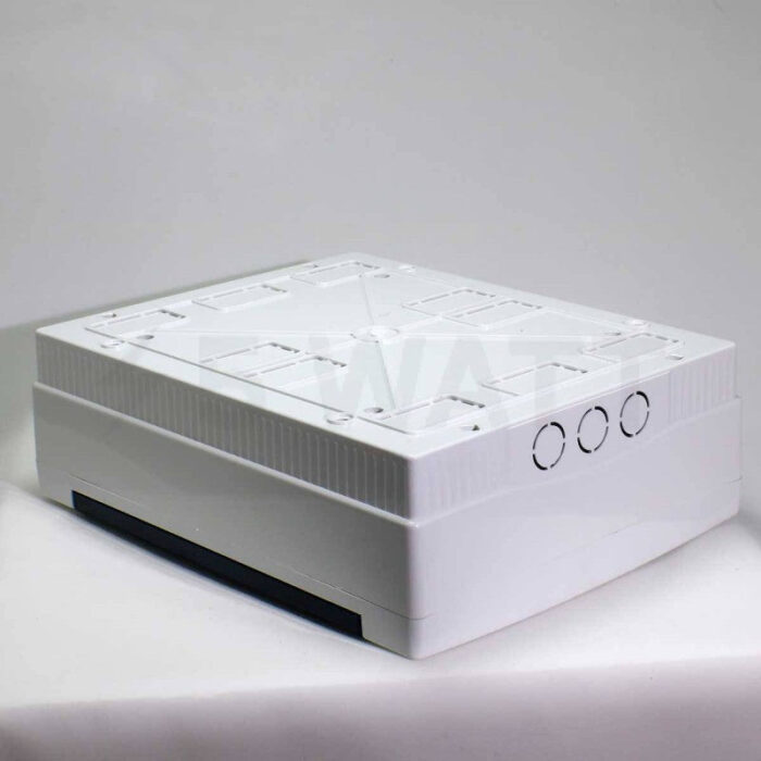 ARS Modular switchboard 16 MOD (16 fuses), surface-mounted switch cabinet, plastic, transparent door IP40, 341205
