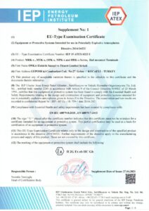 ISO 9001 Sertifikası