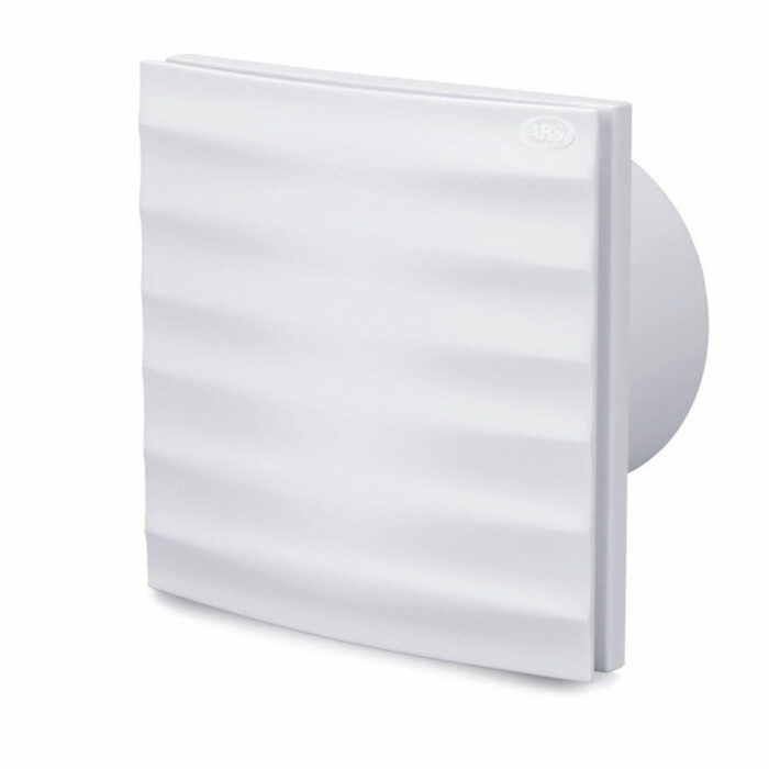 Alize ARS- white wall mounted axial bathroom / WC fan white with grille quiet 100mm, 90 m3/h, 348562