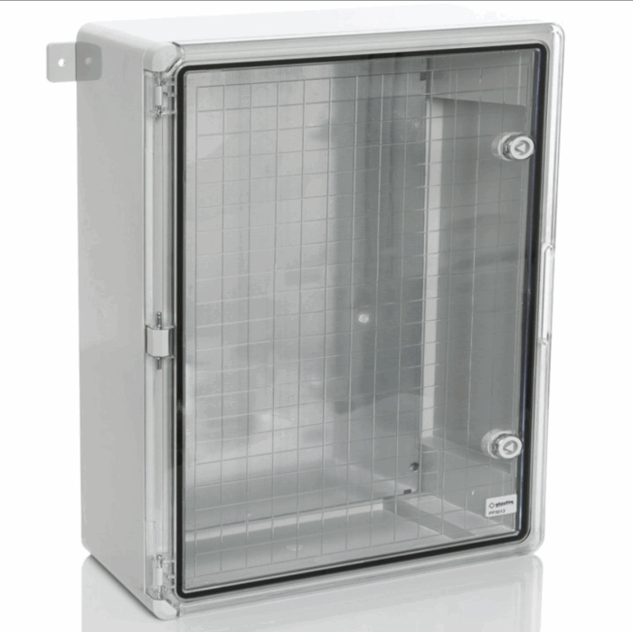 Switchboard plastic transparent door 400x500x175mm IP65 PP3013