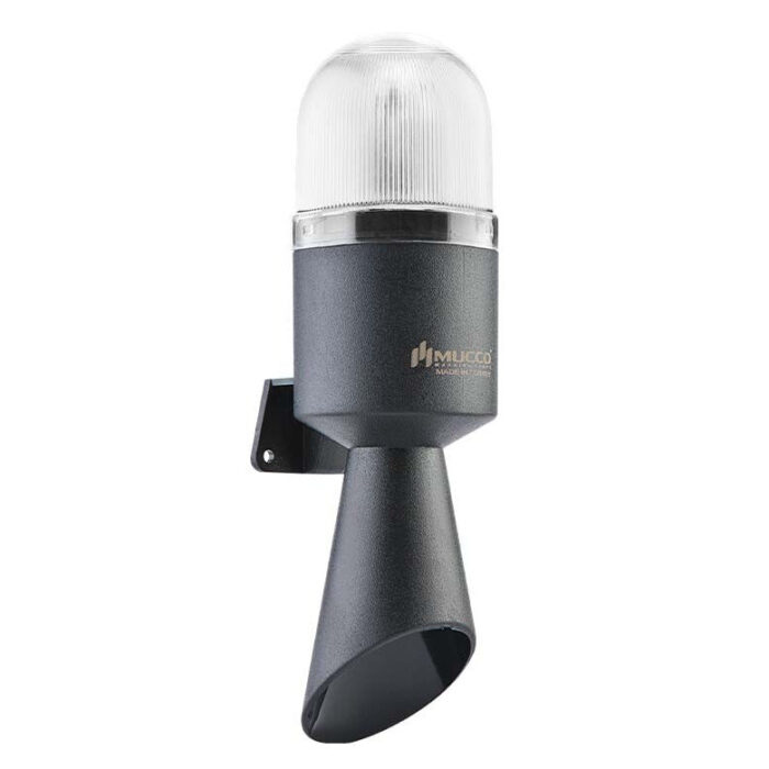 LED siren with optical signalling