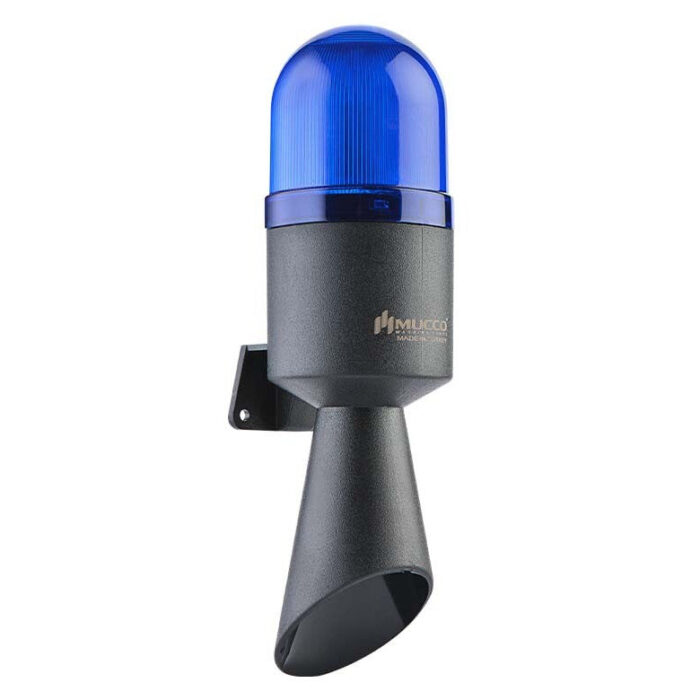 LED siren with optical signalling