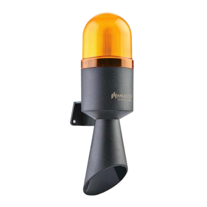 LED siren with optical signalling