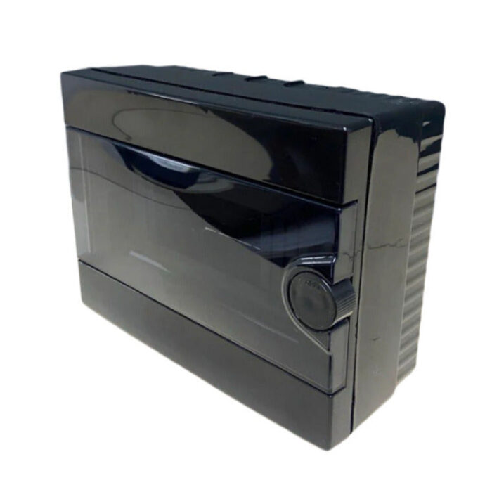 ARS Modular switchboard 16 MOD (16 fuses), surface-mounted switch cabinet, plastic, transparent door IP40, 346130
