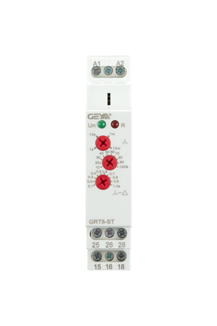 GEYA GRT8-ST Delay time relay star-delta AC230V 380V~440V AC/DC12