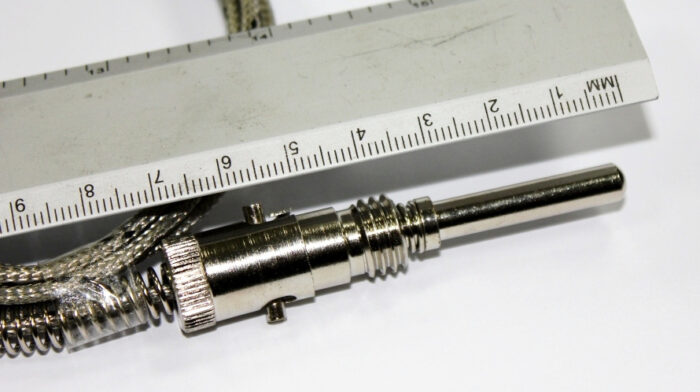 Temperature sensor thermocouple temperature cell type J Fe-const, -100 °C ...+600 °C