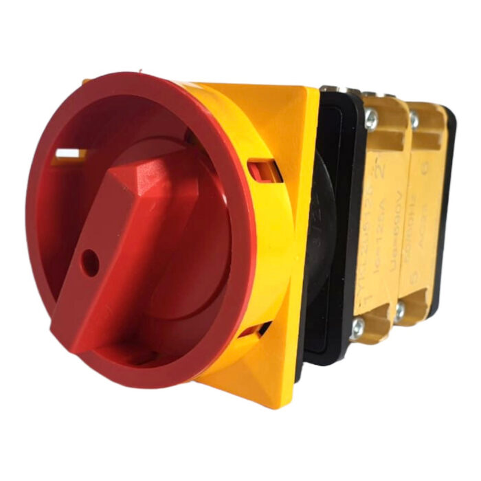 Lockable group switch for emergency maintenance 1-0-2, 1-2-3-4 poles, 10-400A