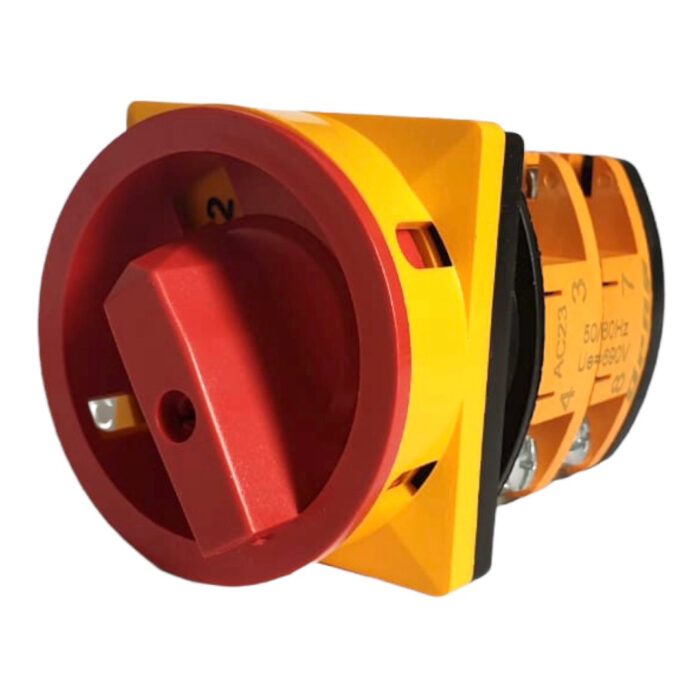 Lockable group switch for emergency maintenance 1-0-2, 1-2-3-4 poles, 10-400A