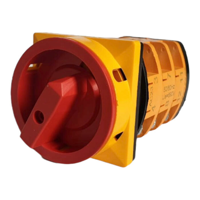 Lockable group switch for emergency maintenance 1-0-2, 1-2-3-4 poles, 10-400A