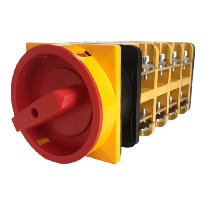 Lockable group switch for emergency maintenance 1-0-2, 1-2-3-4 poles, 10-400A