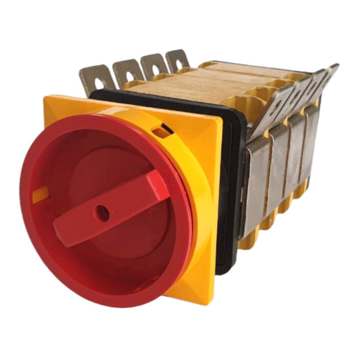 Lockable group switch for emergency maintenance 1-0-2, 1-2-3-4 poles, 10-400A