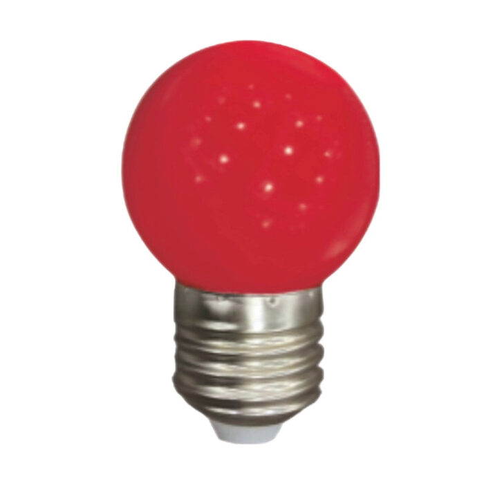Colored led bulb e27 1w / 90lm