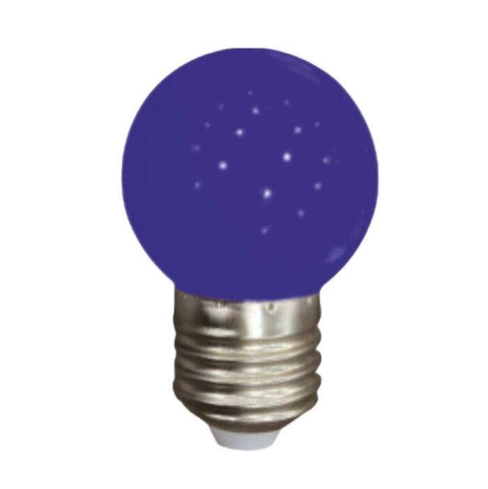 Colored led bulb e27 1w / 90lm