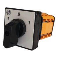 Reversing cam switch / Reversing rotary switch 1-0-1, 3 poles, 10-120A