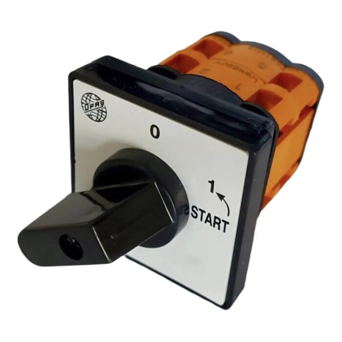 START CAM SWITCH Secondary switch (0-1-START), 1,3-pole, 10-32A