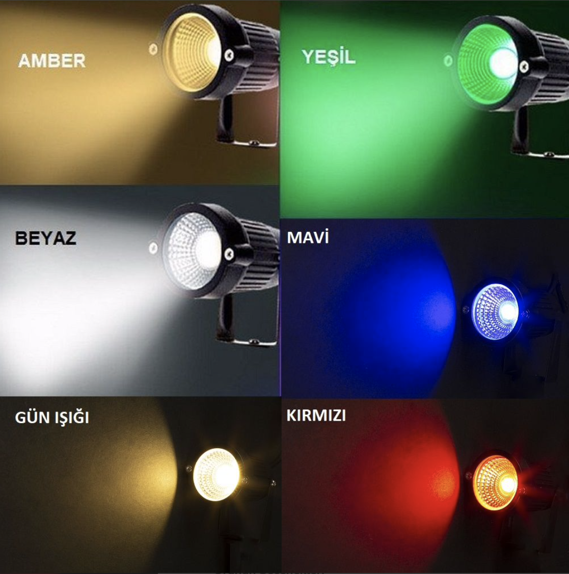 NOAS garden lamp spotlight recessed lights ground LED post 5W 450Lm AMBER YL74-0501 NOAS garden lamp spotlight recessed lights ground LED post 5W 450Lm AMBER YL74-0501