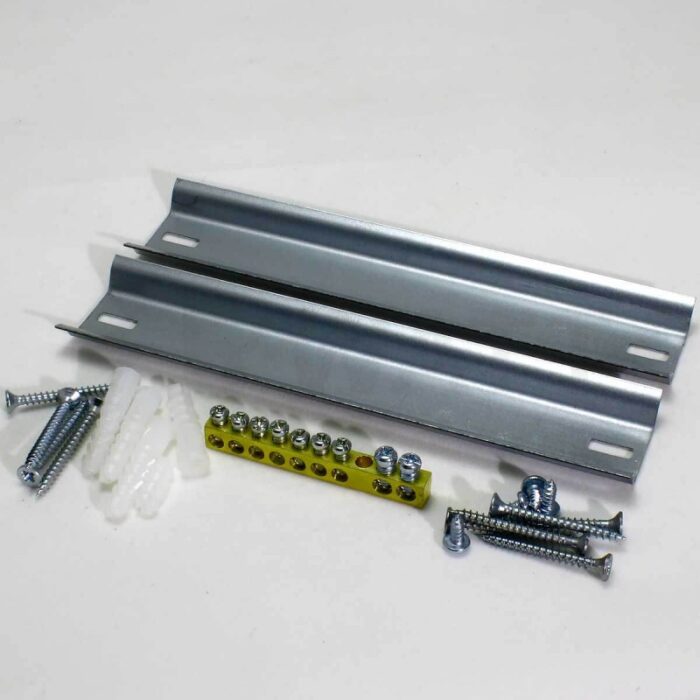 ARS Modular switchboard 16 MOD (16 fuses), plastic flush-mounted switch cabinet, transparent door IP40, 341206