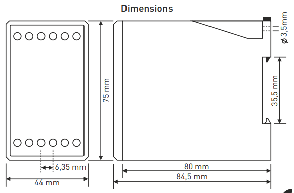 Digital overcurrent relay with 3×3 digit LED display TRM-100 Digital overcurrent relay with 3×3 digit LED display TRM-100