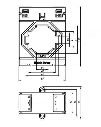 Instrumental measurement of transformer current Instrumental measurement of transformer current