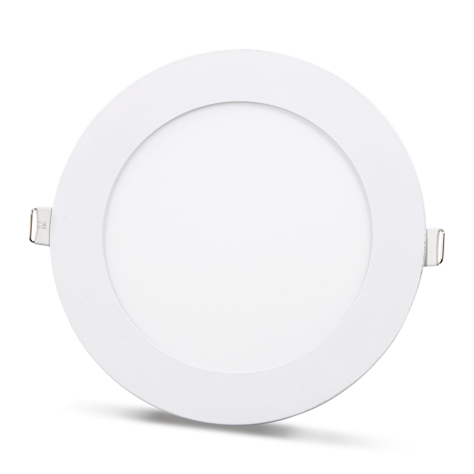 2 pcs - SLIM LED panel white 12W / 180Lm round recessed round (power supply included) 4000K YL10-1207 2 pcs - SLIM LED panel white 12W / 180Lm round recessed round (power supply included) 4000K YL10-1207