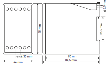 Digital overcurrent relay with 3×3 digit LED display TRM-300 Digital overcurrent relay with 3×3 digit LED display TRM-300