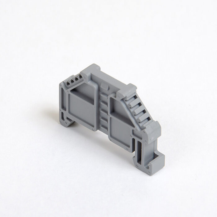 ONKA Plug, end bracket, universal bracket (for spring and screw terminal block ) , 1060002