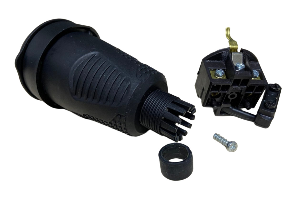 Hermetic black rubber socket IP54 with flap 2P+Z 16A 250V SCHUKO RDP-F Bylion Hermetic black rubber socket IP54 with flap 2P+Z 16A 250V SCHUKO RDP-F Bylion