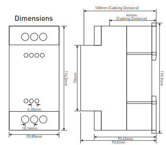 Digital overcurrent relay with voltage protection and 3×3 digit LED display TRM-30F Digital overcurrent relay with voltage protection and 3×3 digit LED display TRM-30F