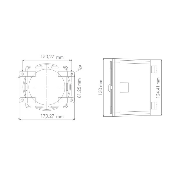 ES120 Heavy Duty horn, die-cast metal, 7 tones, 85-250 V AC/DC ES120 Heavy Duty horn, die-cast metal, 7 tones, 85-250 V AC/DC