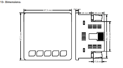 3-phase network parameter analyzer of power frequency voltage currents RS485 3-phase network parameter analyzer of power frequency voltage currents RS485