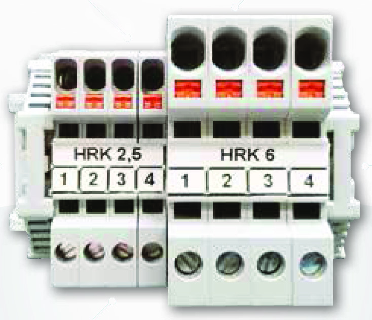 ONKA 6mm2 Hybrid Screw/Spring Rail Connector Terminal Block DIN Rail Terminal Block 2-wire grey, 1040012 ONKA 6mm2 Hybrid Screw/Spring Rail Connector Terminal Block DIN Rail Terminal Block 2-wire grey, 1040012