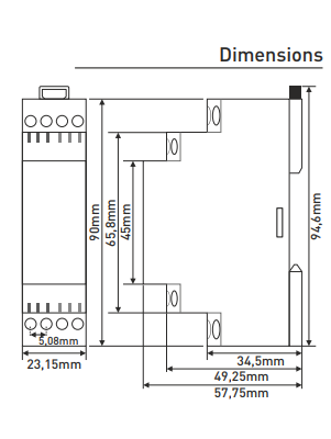 Digital overcurrent relay with overvoltage protection TRM-30M Digital overcurrent relay with overvoltage protection TRM-30M