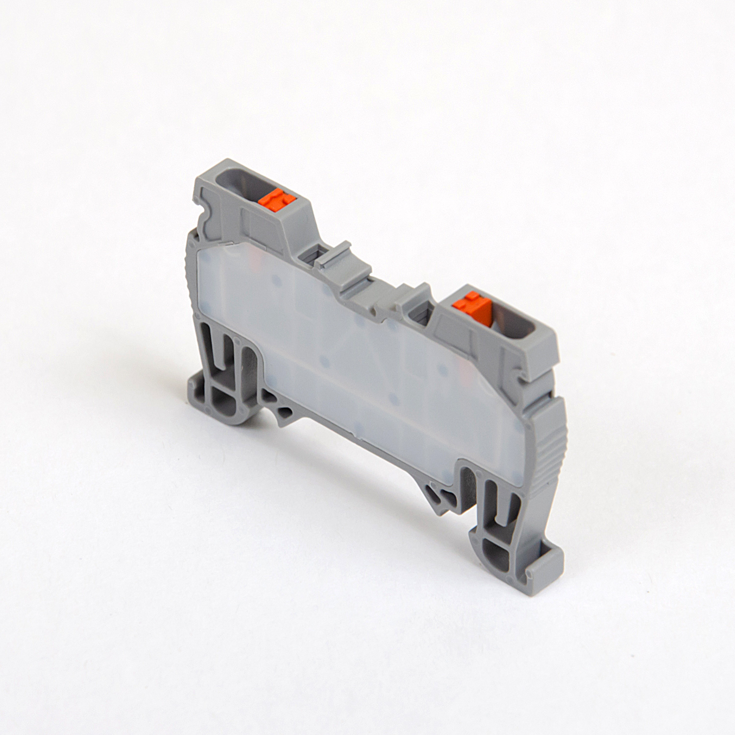 ONKA 1.5mm2 spring rail connector terminal block DIN rail terminal 2-wire grey, 1020002 ONKA 1.5mm2 spring rail connector terminal block DIN rail terminal 2-wire grey, 1020002