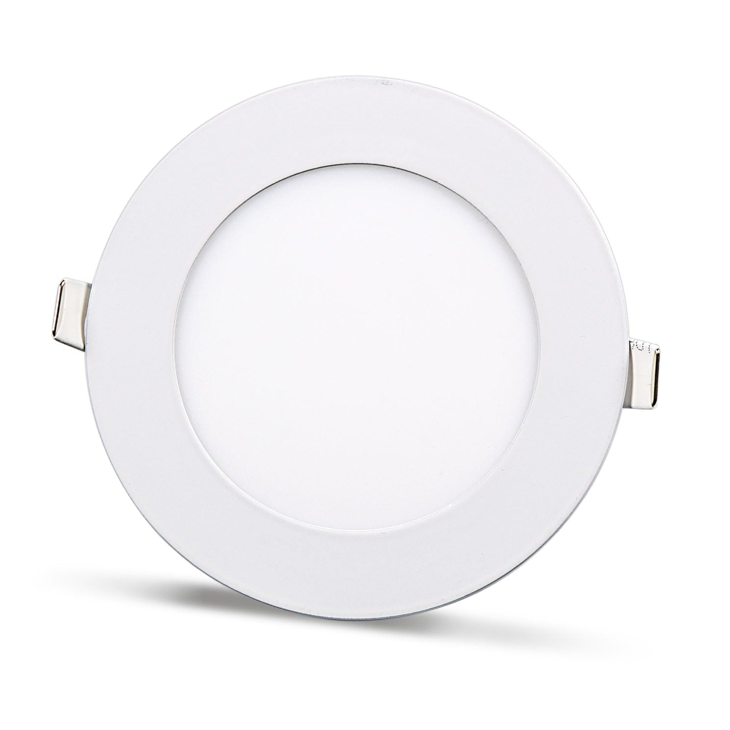 2 pcs - round LED panel 6W / 540Lm white circular recessed (power supply included) 4000K YL10-0607 2 pcs - round LED panel 6W / 540Lm white circular recessed (power supply included) 4000K YL10-0607