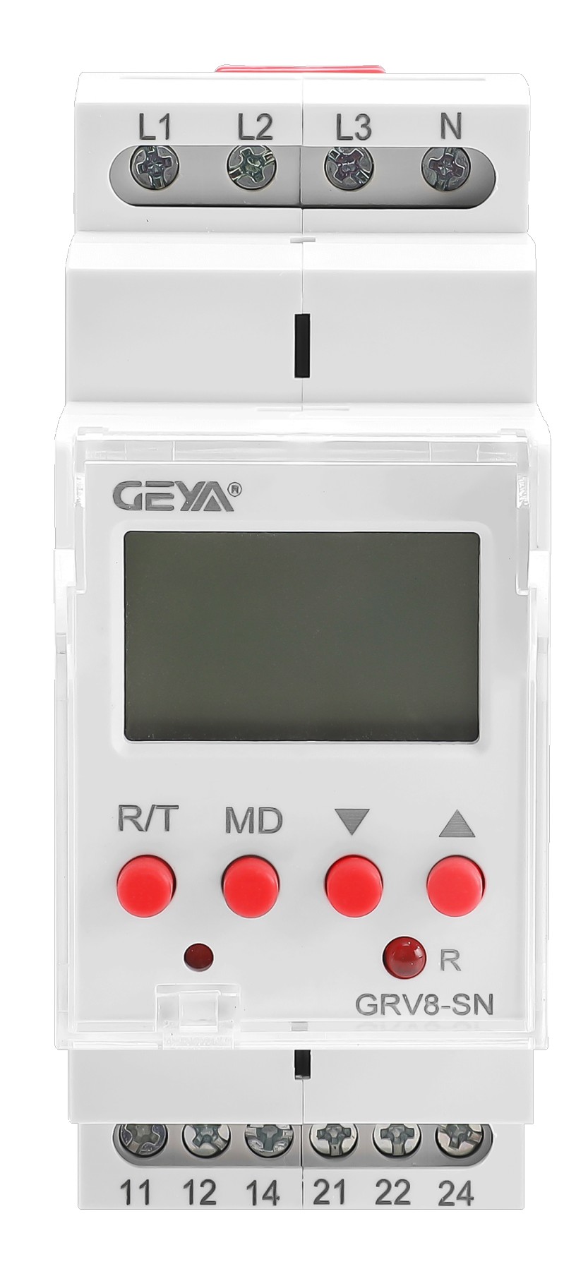 GEYA GRV8-SN, 3-phase voltage relay with display, voltage protection with LED indication GEYA GRV8-SN, 3-phase voltage relay with display, voltage protection with LED indication