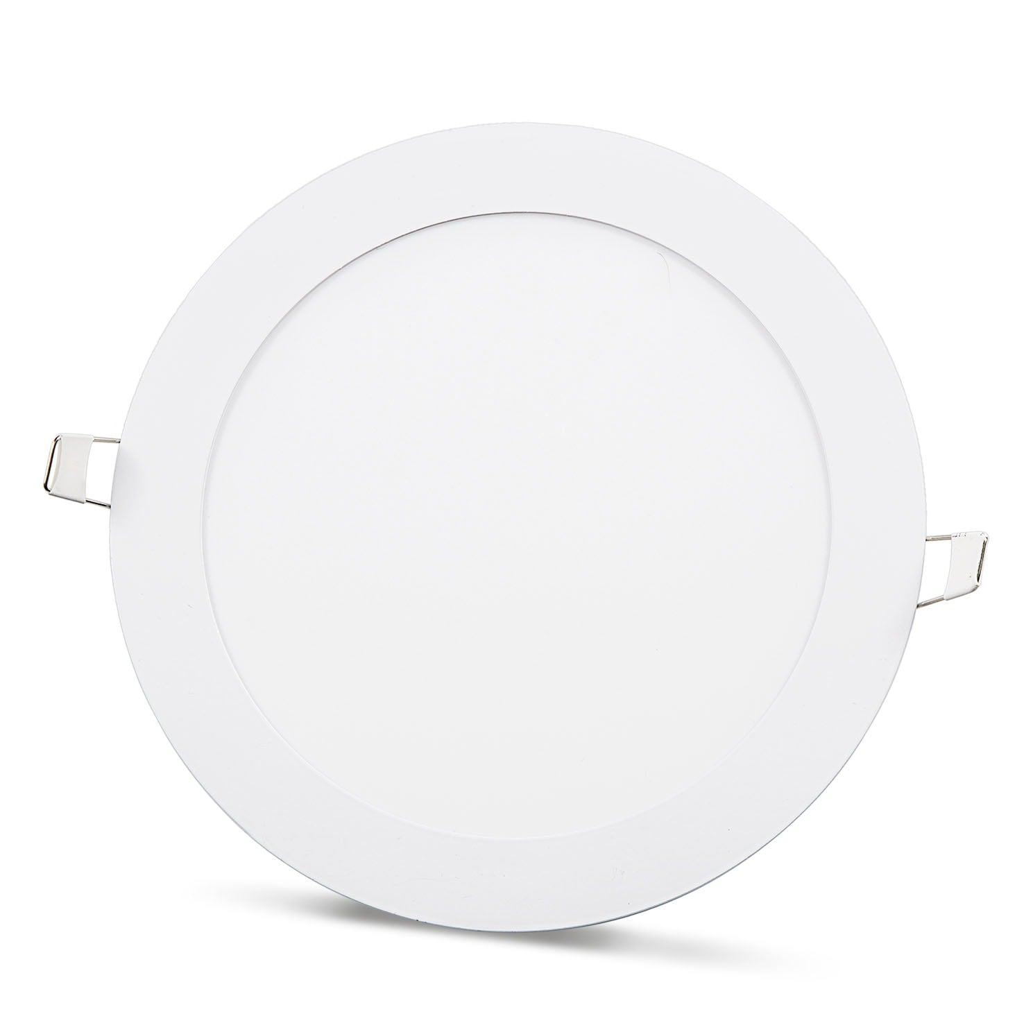 2 pcs - SLIM LED panel cold white /6500K 18W / 1620Lm round recessed round (power supply included) 6500K YL10-1800 2 pcs - SLIM LED panel cold white /6500K 18W / 1620Lm round recessed round (power supply included) 6500K YL10-1800