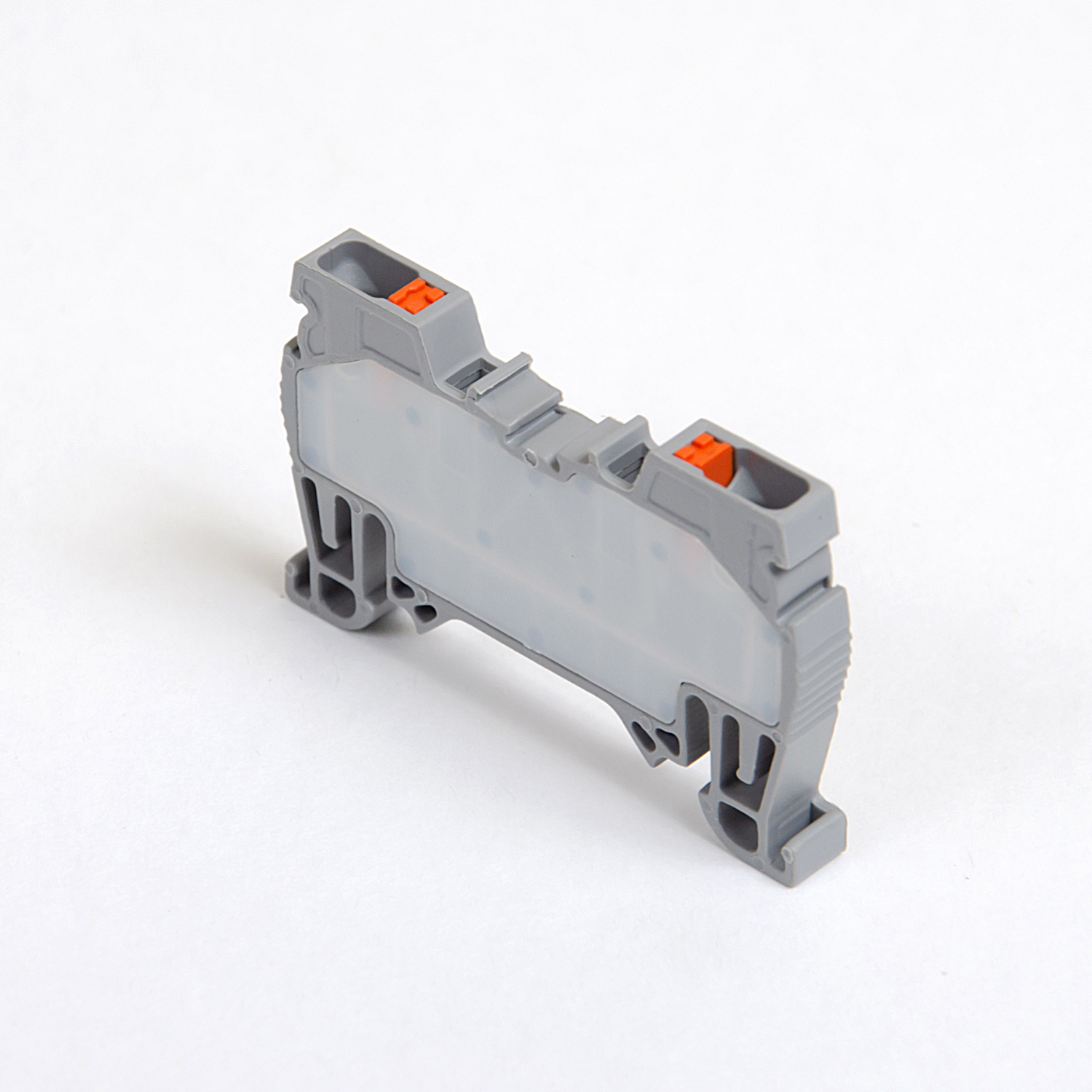 ONKA 2,5mm2 spring rail connector terminal block DIN rail terminal 2-wire grey, 1020013 ONKA 2,5mm2 spring rail connector terminal block DIN rail terminal 2-wire grey, 1020013