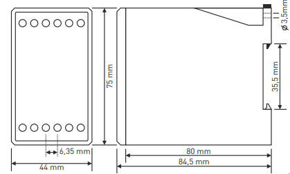 Digital overcurrent relay with 3×3 digit LED display TRM-200 Digital overcurrent relay with 3×3 digit LED display TRM-200