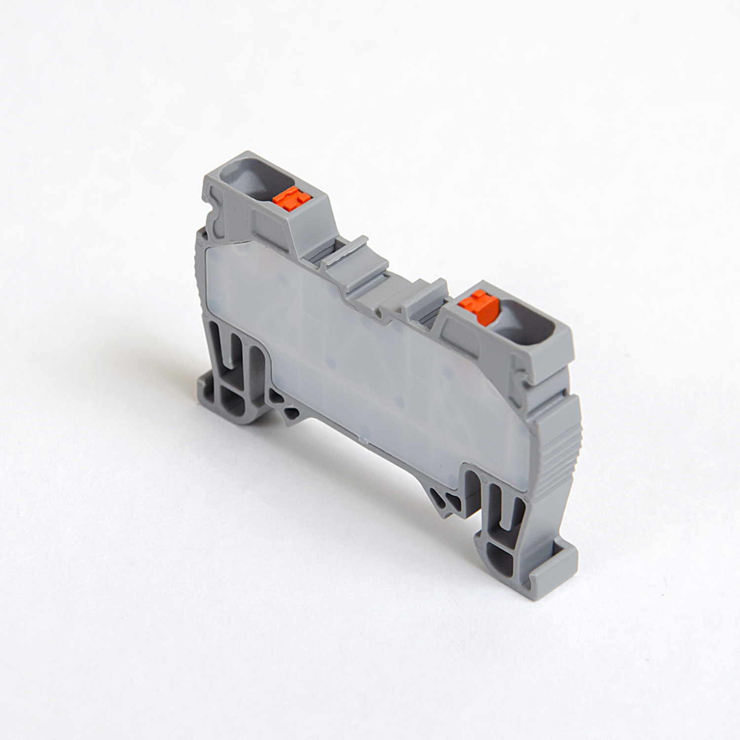 ONKA 4mm2 spring rail connector terminal strip DIN rail terminal strip 2-wire grey, 1020024 ONKA 4mm2 spring rail connector terminal strip DIN rail terminal strip 2-wire grey, 1020024