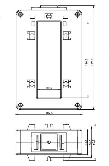 ONKA Current transformer - CURRENT TRANSFORMER 1600/5A, 125MM, CLASS 0.5S, 15VA (DK12516005309 / 80011779) ONKA Current transformer - CURRENT TRANSFORMER 1600/5A, 125MM, CLASS 0.5S, 15VA (DK12516005309 / 80011779)