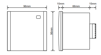 Temperature controller for panel mounting ON-OFF/Proportional , up to 400ºC Temperature controller for panel mounting ON-OFF/Proportional , up to 400ºC