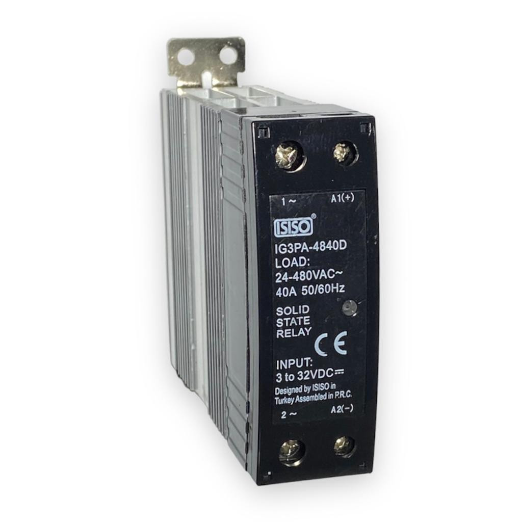 DC-AC electronic single phase solid state relay SSR switching contact 25A, 40A DC-AC electronic single phase solid state relay SSR switching contact 25A, 40A