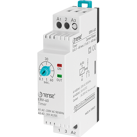 Time relay / ON-DELAY 24 V/AC/DC, 230 V/AC Time relay / ON-DELAY 24 V/AC/DC, 230 V/AC