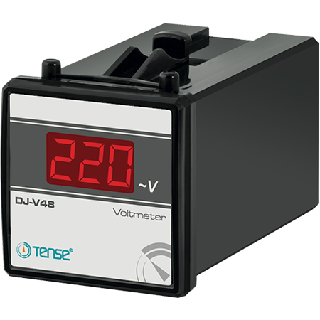 DJ-V - built-in digital panel voltmeter for AC voltage 1-500 V, panel meters DJ-V - built-in digital panel voltmeter for AC voltage 1-500 V, panel meters